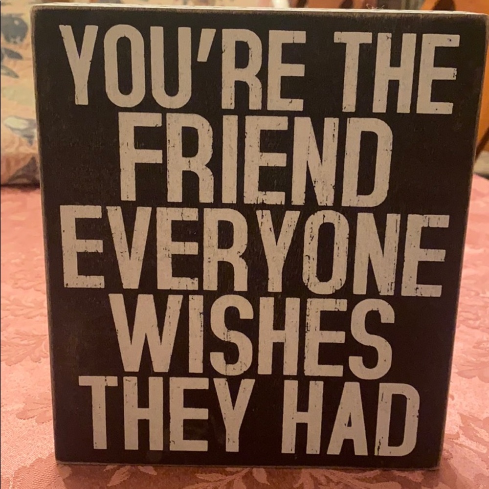 Free standing sign